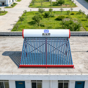 Color steel solar water heater for home use with fully automatic water supply
